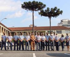 Polícia Militar do Paraná recebe comitiva do Curso de Aperfeiçoamento de Oficiais (CAO) da Polícia Militar de São Paulo (PMESP)