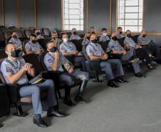 Polícia Militar do Paraná recebe comitiva do Curso de Aperfeiçoamento de Oficiais (CAO) da Polícia Militar de São Paulo (PMESP)