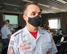 Polícia Militar do Paraná recebe comitiva do Curso de Aperfeiçoamento de Oficiais (CAO) da Polícia Militar de São Paulo (PMESP)