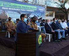 Nova sede do 21º Batalhão da PM é inaugurada em Francisco Beltrão