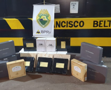 BPRv apreende garrafas de vinhos contrabandeadas e carga de cerveja sem nota no Interior do Paraná