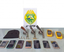 Polícia Militar de Maringá desarticula quadrilha especializada em roubos de casas e carros de luxo; oito são presos