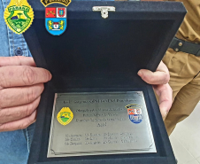 Policiais militares são homenageados ao entrarem para a Reserva Remunerada no Litoral do estado