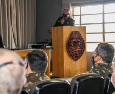 Comando da Artilharia Divisionária da 5ª Divisão de Exército faz visita de inspeção ao Quartel do Comando-Geral da PM 