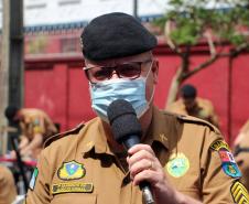 Banda de Música da PM faz apresentação especial para as crianças do Hospital Pequeno Príncipe