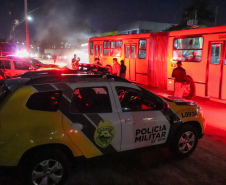 Polícia Militar inicia série de operações no transporte coletivo de Curitiba e Região
