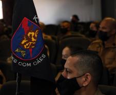 PM inicia V Curso de Especialização em Cinotecnia para oficiais e praças com aula inaugural sobre certificação de cães