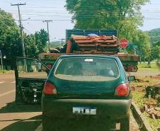 No Sudoeste do estado, PM recupera dois carros e apreende mais de um quilo de maconha e uma arma de fogo
