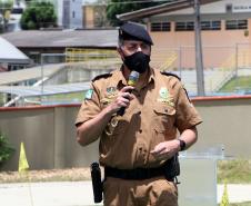 Colégio da Polícia Militar inaugura pista de golfe para alunos em Curitiba