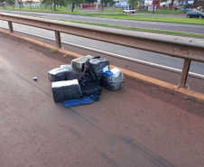 Polícia Ambiental apreende carro carregado com 154 quilos de maconha no Oeste do estado