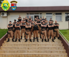 Policiais militares do Sudoeste do estado participam de instrução de atendimento pré-hospitalar