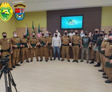 Policiais militares do 3º Batalhão da PM recebem Moção de Aplauso da Câmara Municipal