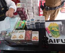 AIFU apreende diversos produtos contrabandeados na Capital do estado