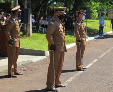 Solenidade marca a troca de comando do 6⁰ Batalhão da PM em Cascavel (PR)