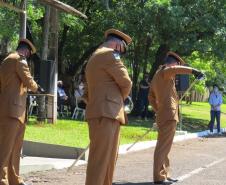 Solenidade marca a troca de comando do 6⁰ Batalhão da PM em Cascavel (PR)