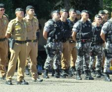 Solenidade marca a troca de comando do 6⁰ Batalhão da PM em Cascavel (PR)