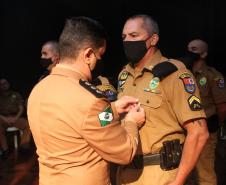 Batalhão responsável pelo policiamento na Região Leste de Curitiba comemora 15 anos de criação com homenagem a efetivo
