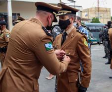 Canil do BPChoque comemora 50 anos de criação com entrega de medalhas em Curitiba