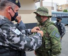 Canil do BPChoque comemora 50 anos de criação com entrega de medalhas em Curitiba