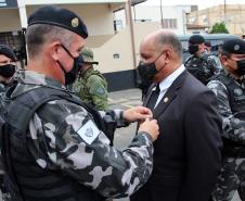 Canil do BPChoque comemora 50 anos de criação com entrega de medalhas em Curitiba