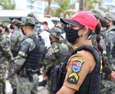 Polícia Militar inicia os trabalhos do Verão Paraná 2021/2022 na Costa Leste