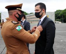 Comando Regional de Curitiba e da RMC comemora 11 anos de criação com entrega de medalhas a civis e militares