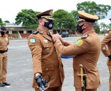 Comando Regional de Curitiba e da RMC comemora 11 anos de criação com entrega de medalhas a civis e militares