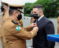 Comando Regional de Curitiba e da RMC comemora 11 anos de criação com entrega de medalhas a civis e militares