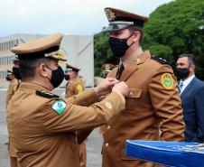 Comando Regional de Curitiba e da RMC comemora 11 anos de criação com entrega de medalhas a civis e militares