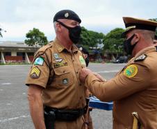 Comando Regional de Curitiba e da RMC comemora 11 anos de criação com entrega de medalhas a civis e militares