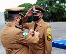 Comando Regional de Curitiba e da RMC comemora 11 anos de criação com entrega de medalhas a civis e militares