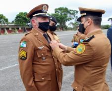 Comando Regional de Curitiba e da RMC comemora 11 anos de criação com entrega de medalhas a civis e militares