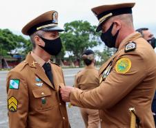 Comando Regional de Curitiba e da RMC comemora 11 anos de criação com entrega de medalhas a civis e militares