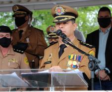 Comando Regional de Curitiba e da RMC comemora 11 anos de criação com entrega de medalhas a civis e militares