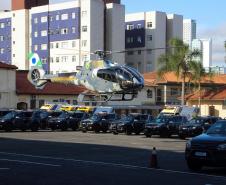 Operação do BPChoque coloca mais de 200 policiais e um helicóptero nas ruas de Curitiba e da Região Metropolitana