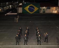 Formatura marca a conclusão do 17º Curso de Operações Especiais da Polícia Militar do Paraná em Curitiba