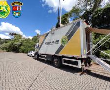 PM reforça o policiamento da 1⁰ Open Park com caminhão tecnológico em Pato Branco