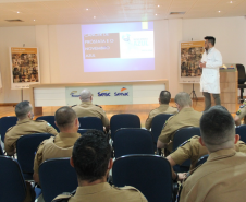 Batalhão da PM de Jacarezinho (PR) promove palestras sobre o Novembro Azul