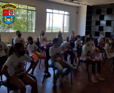 Em Chopinzinho (PR), PM promove Café com a Polícia Militar para alunos da cidade