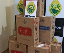 No Oeste do estado, policiais militares da fronteira apreendem 23 quilos de maconha, cigarros contrabandeados e três armas de fogo durante a Operação Hórus