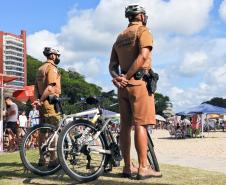 PM completa um mês de Verão Paraná com redução de 91,6% nos roubos e mais de 34 mil pulseirinhas de identificação entregues, no Litoral 