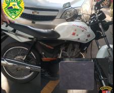 PM encaminha cinco pessoas e apreende uma motocicleta e objetos furtados no Noroeste do estado