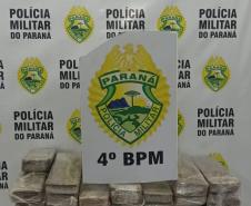 Em Maringá (PR),  prende três homens e apreende mais de 24,8 quilos de drogas