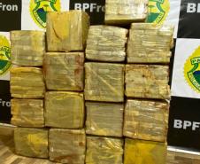 BPFRON apreende cinco armas de fogo e mais 300 quilos de maconha no Oeste