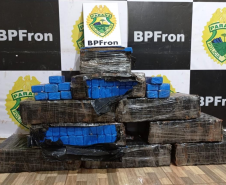 BPFron quadruplica apreensões de contrabando e tira de circulação 41 toneladas de drogas