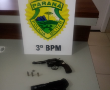 PM prende dois homens e apreende armas de fogo no Sudoeste do estado