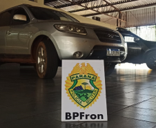 Em Guaíra (PR), BPFron recupera carro durante a Operação Hórus