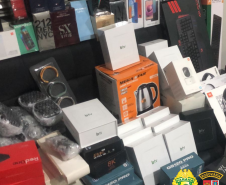 BPRv apreende van carregada com mercadorias contrabandeadas no Sudoeste do estado