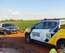 BPRv apreende carro carregado com 300 litros de herbicida no Oeste do estado