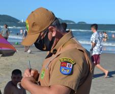 Polícia Militar alerta para a segurança das crianças nas praias durante o feriado